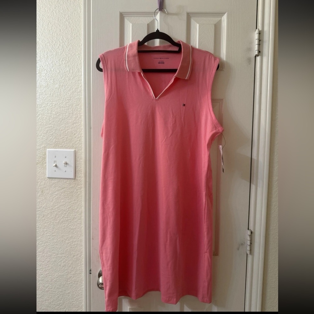 Tommy Hilfiger Pink Polo Dress